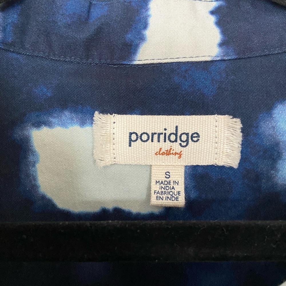 Porridge Allie jacket tie dye blue, Anthropologie, size S - Picture 9 of 10